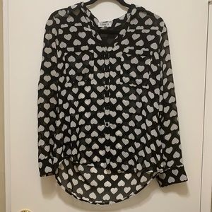 Express portifino long sleeve size medium